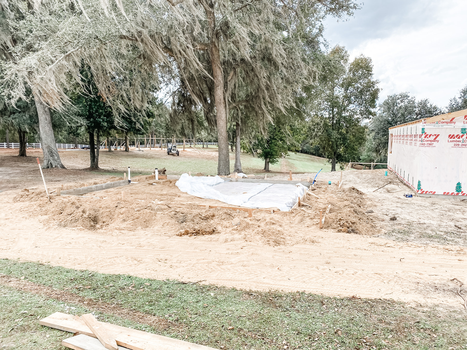View of the Pavilion from the future Bridal Parlor