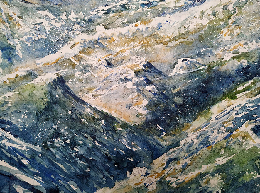 Détails des vagues