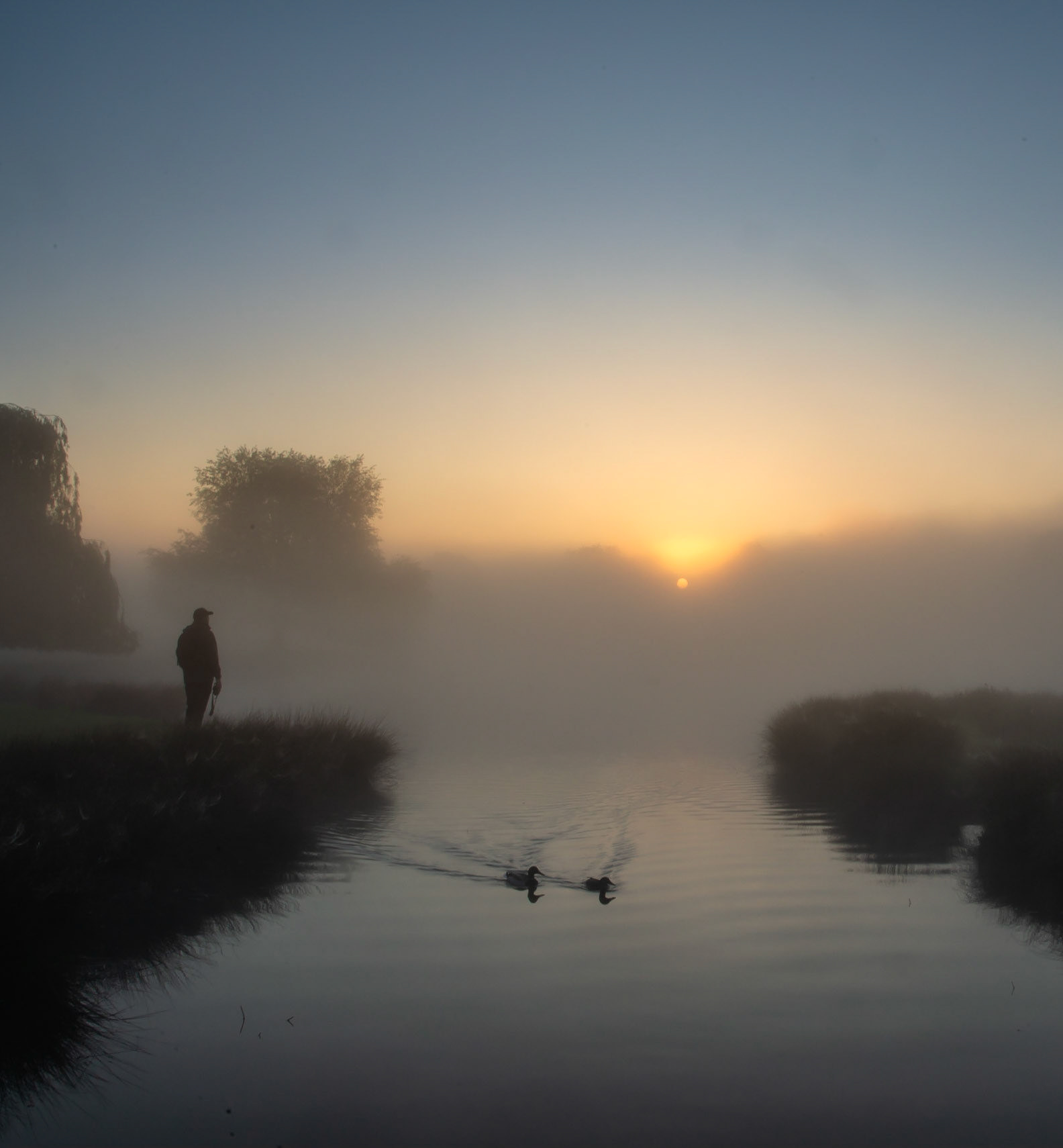 Waiting for sunrise