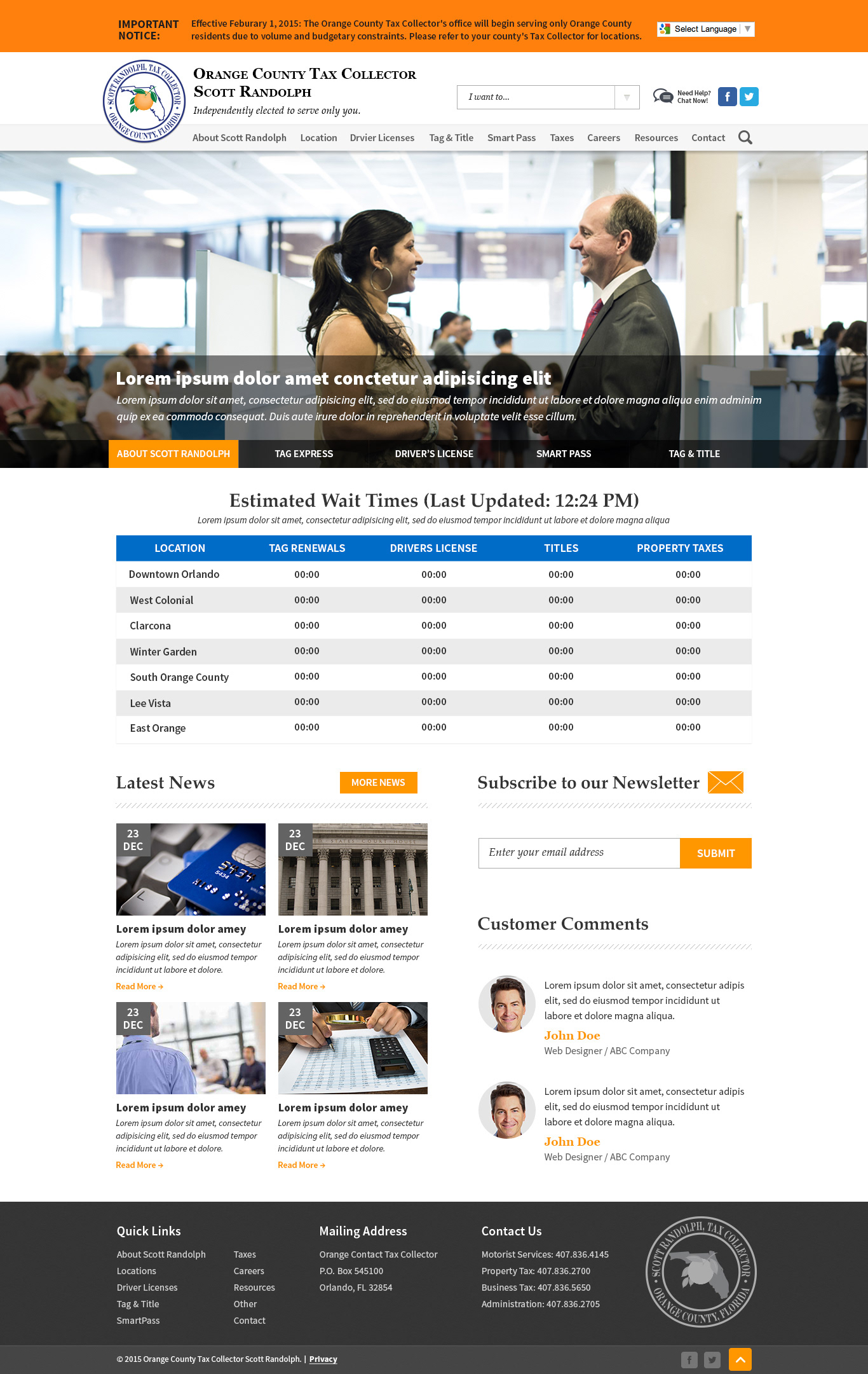 Sandy YuHsuan Designer Creative Thinker Orange County Tax Collector