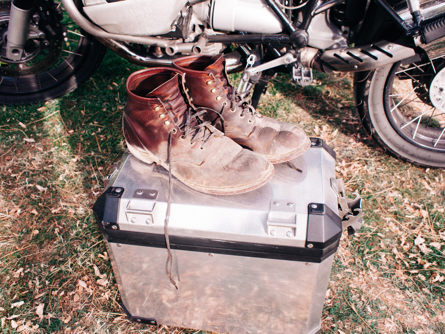 Red Wing Blacksmith Copper Rough & Tough still life