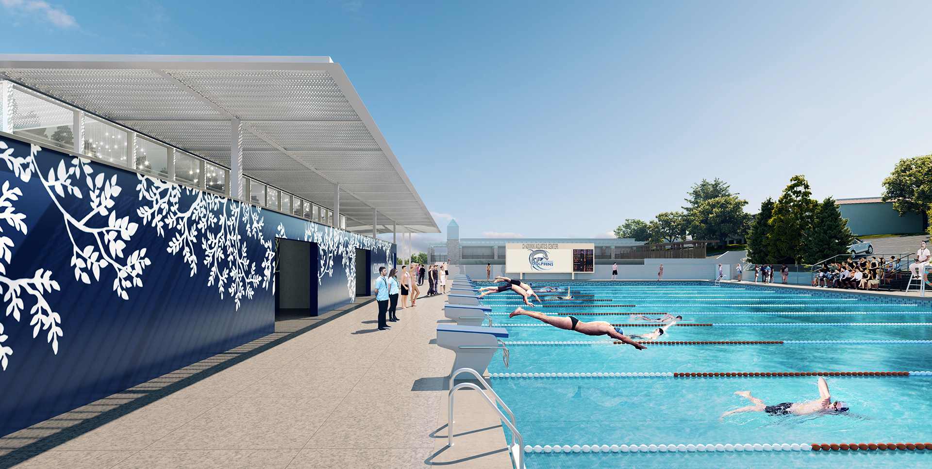 Brooks + Scarpa - Chadwick School Aquatic Wellness Center Palos Verde, CA