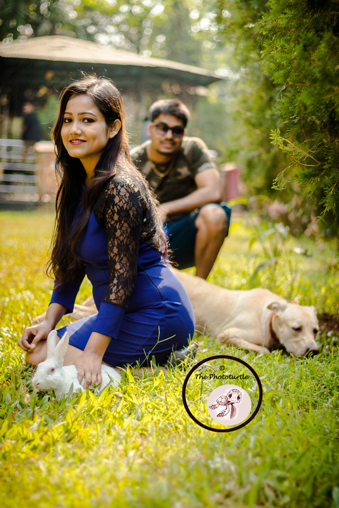 Family moments with pets
