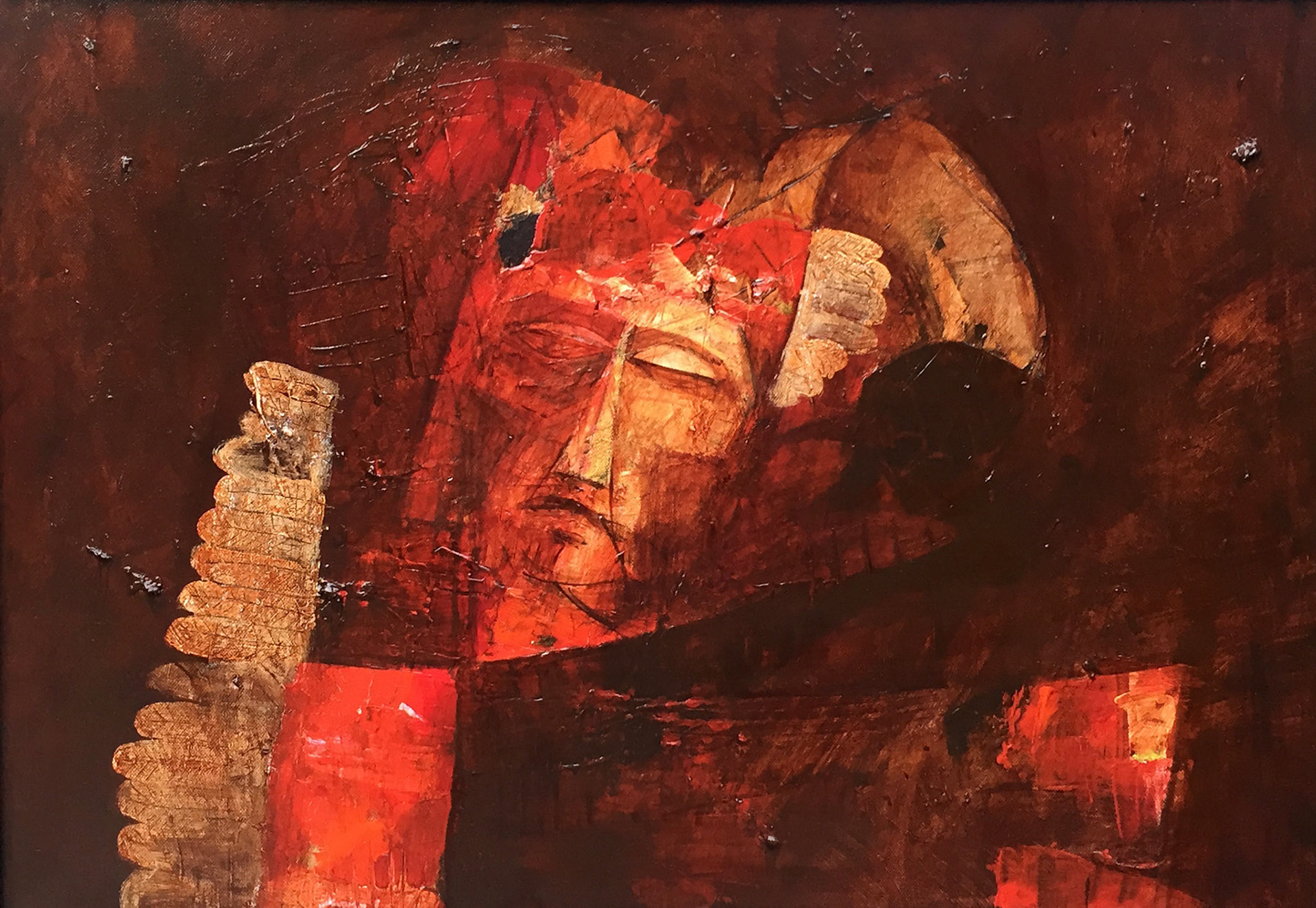 Prometheus- Acrylic on Canvas - 60x50 cm