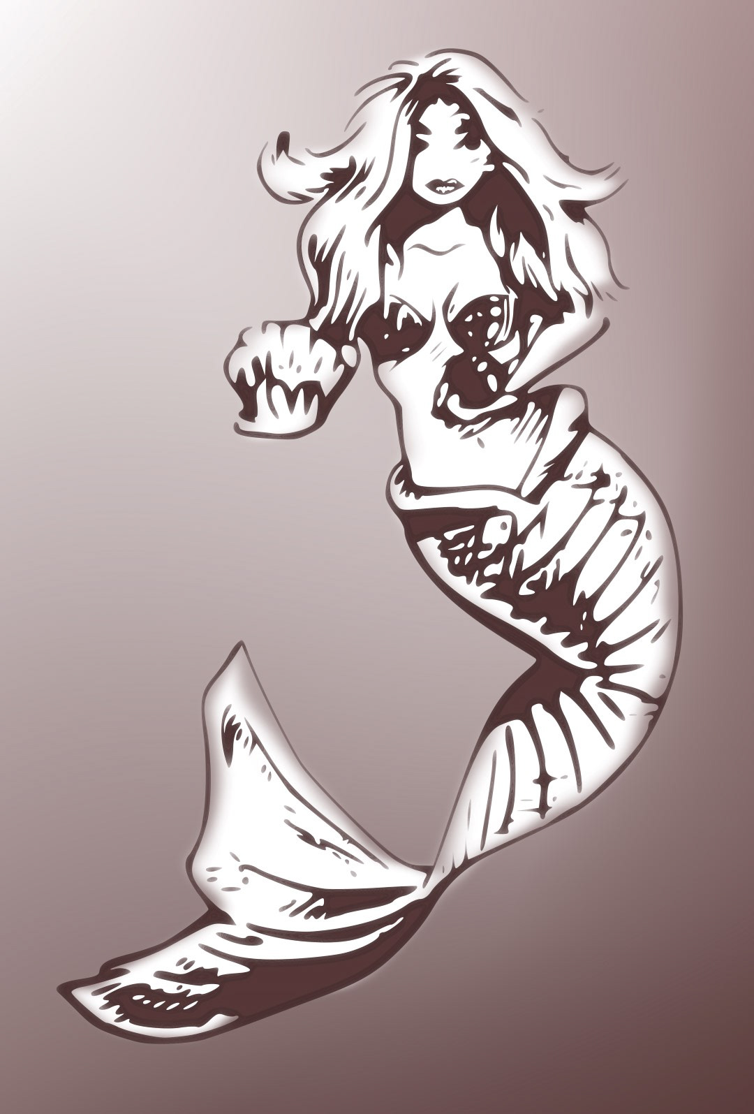 Emiel de Lange - Zeemeermin, image size:1080x1595