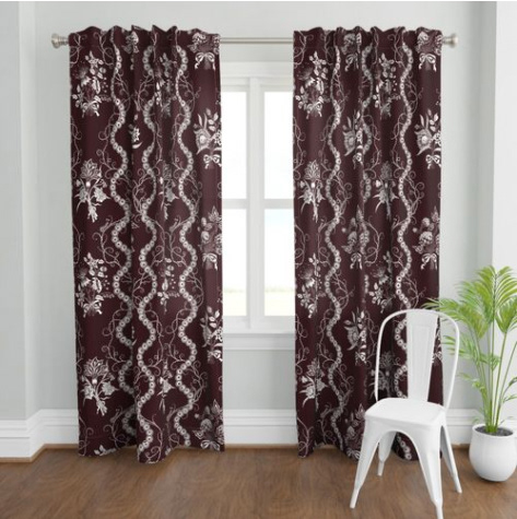 Curtains, from Spoonflower