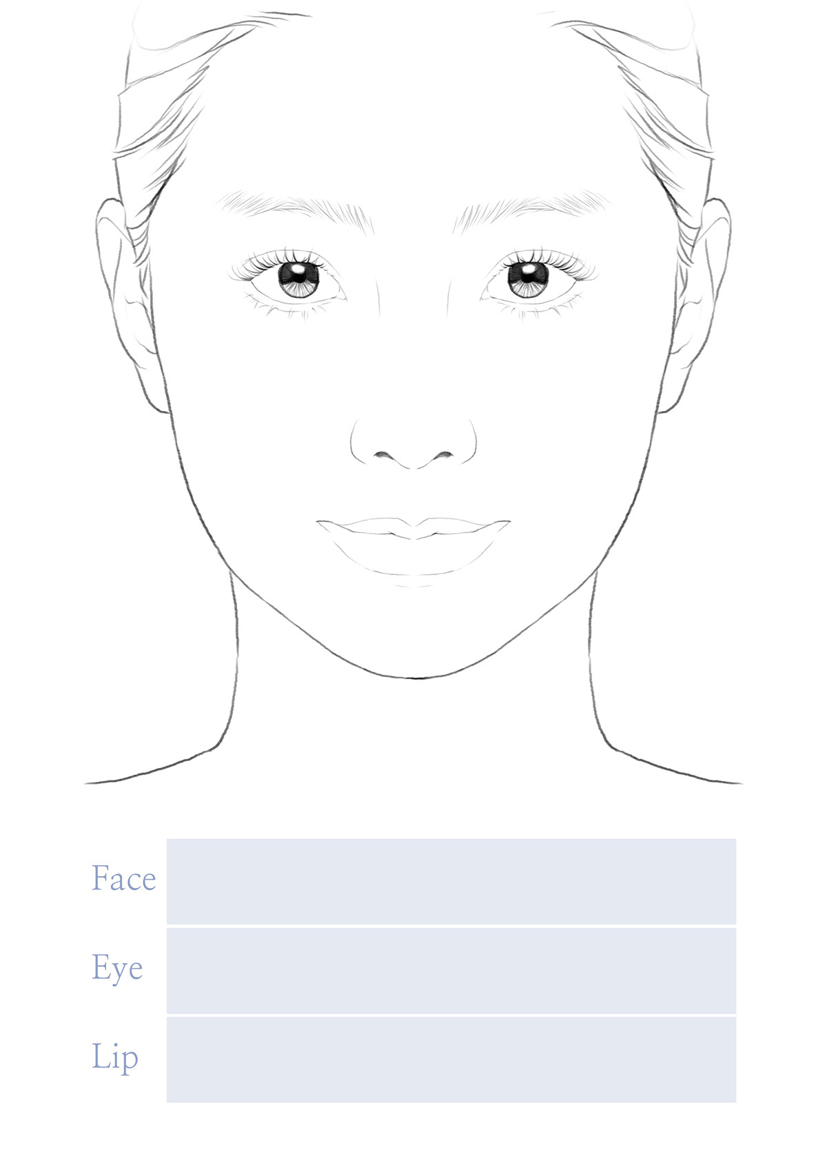 Jeffrey-hoi - Face Chart