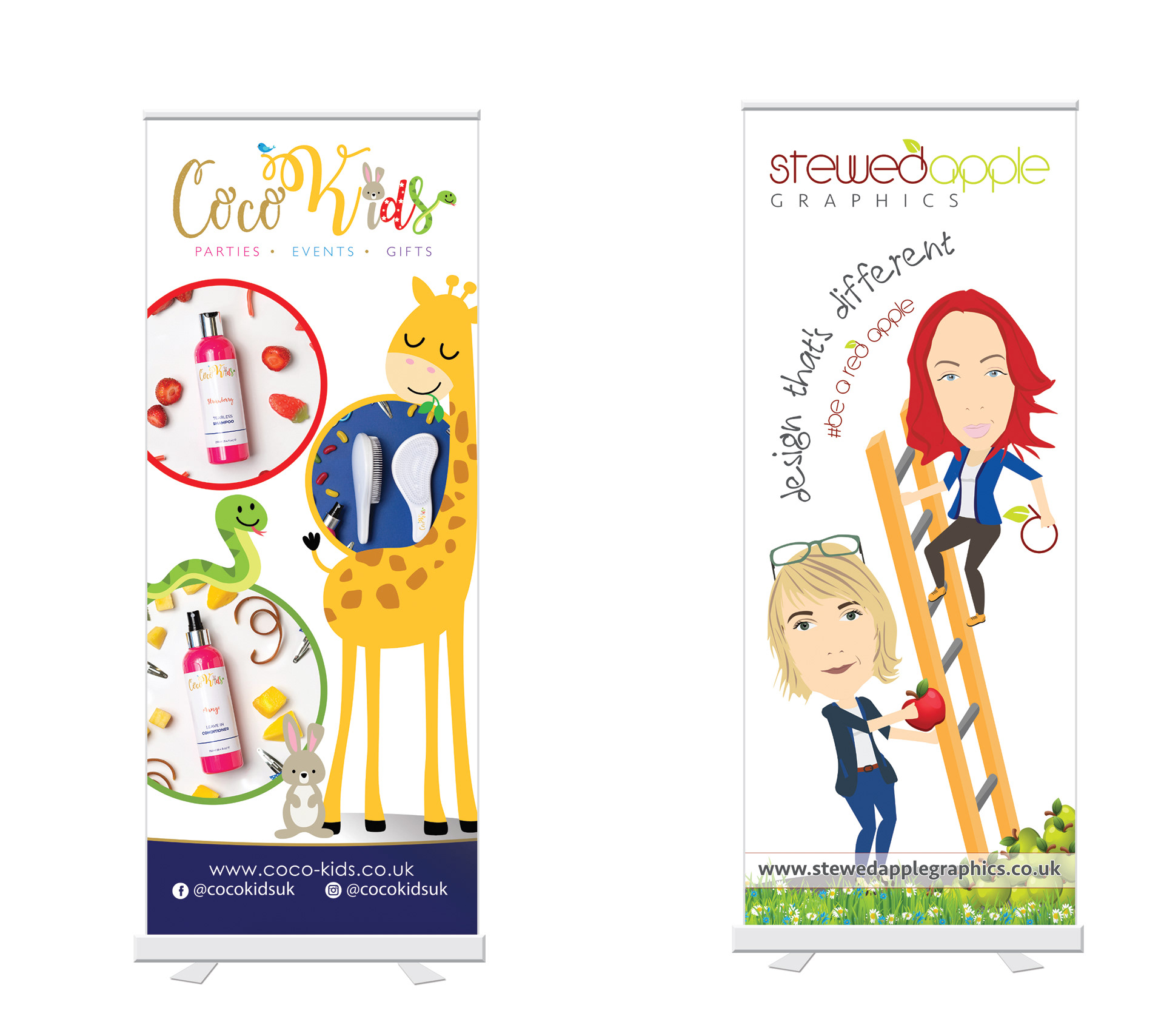 Pull Up Banner Designs