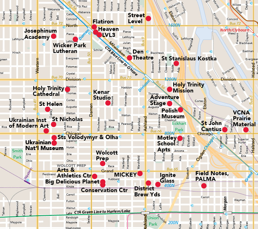 Chicago CartoGraphics - Street Maps