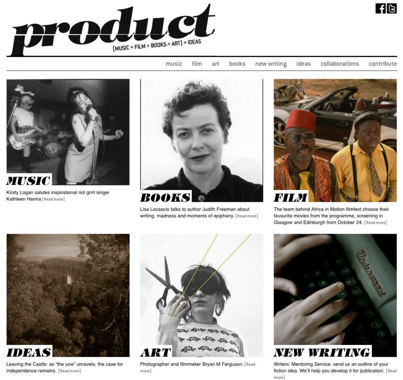 Website branding