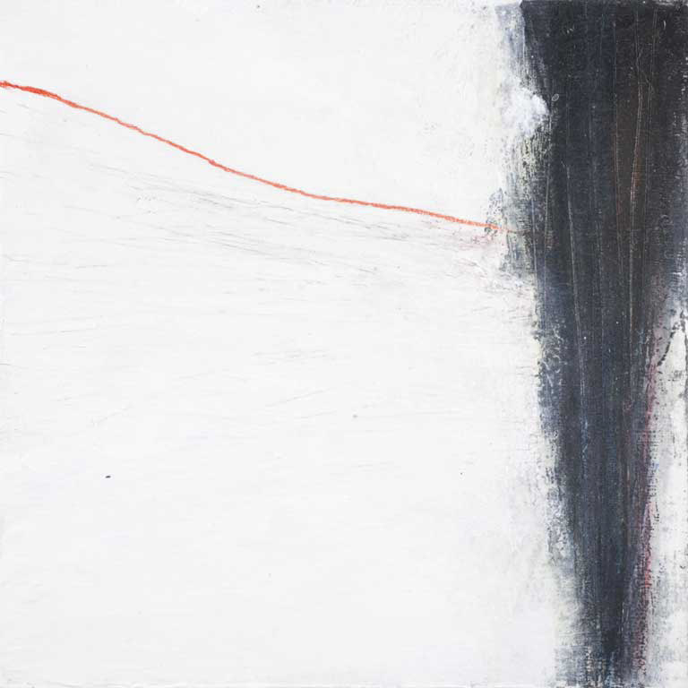 There is a hope / October 2012 / Mixed media on panel / 30x30cm