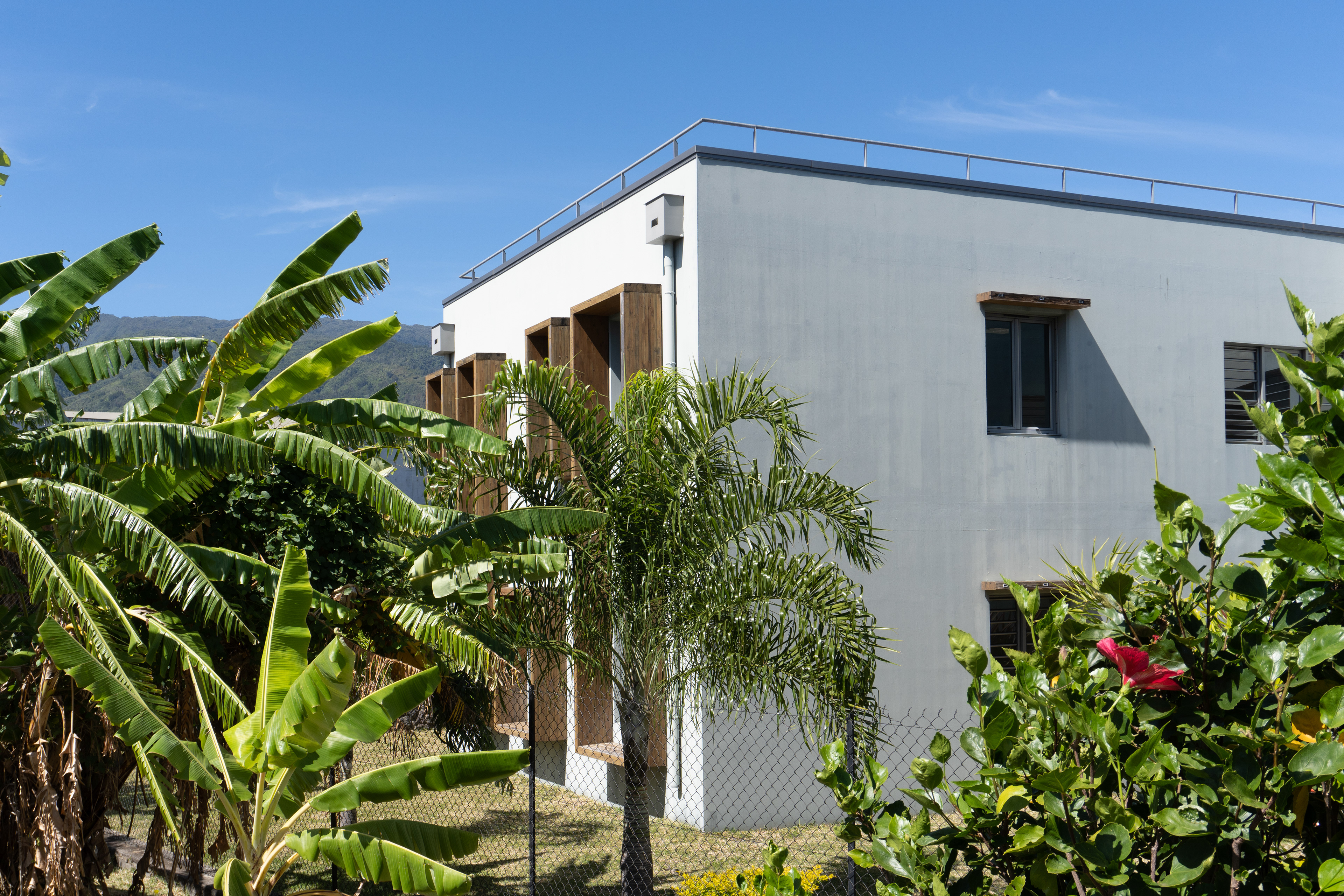 Photographie reportage architecture bioclimatique drone réunion SPIP