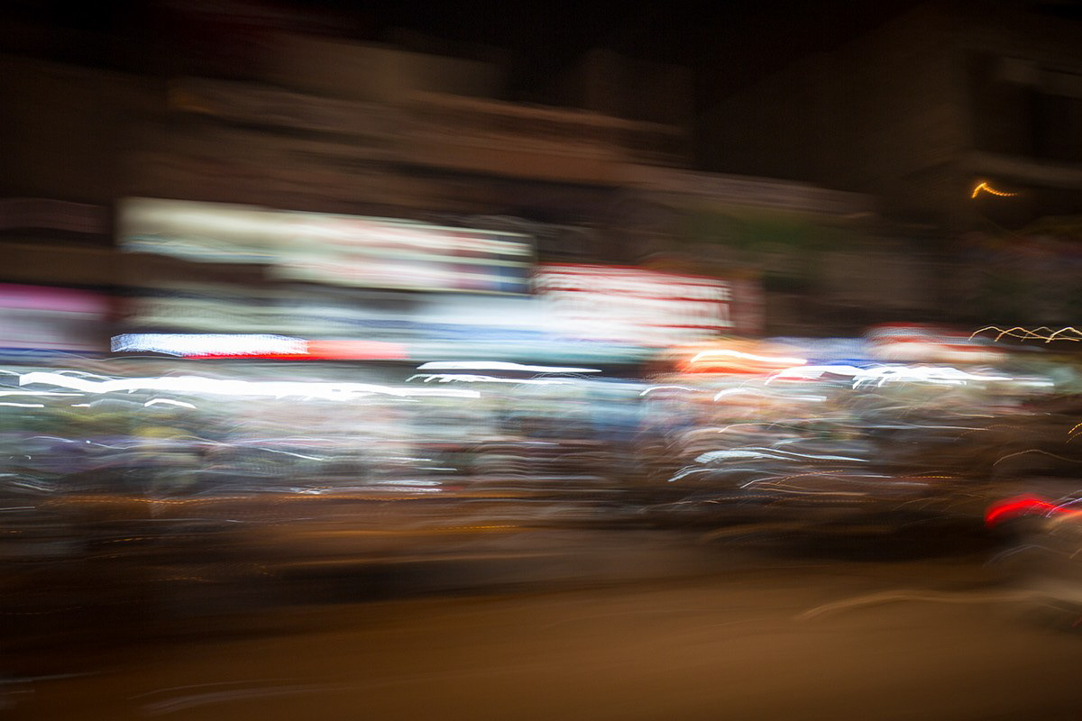 Neu Delhi bei Nacht I