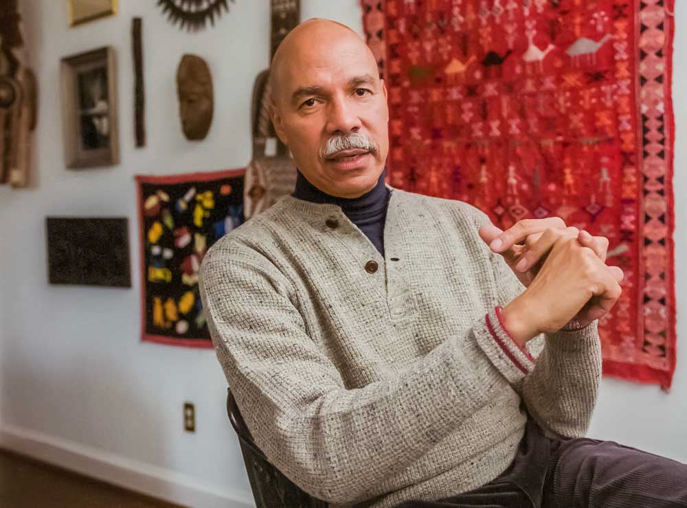 Randall Robinson, lawyer, writer, and founder of TransAfrica, April 18, 2001