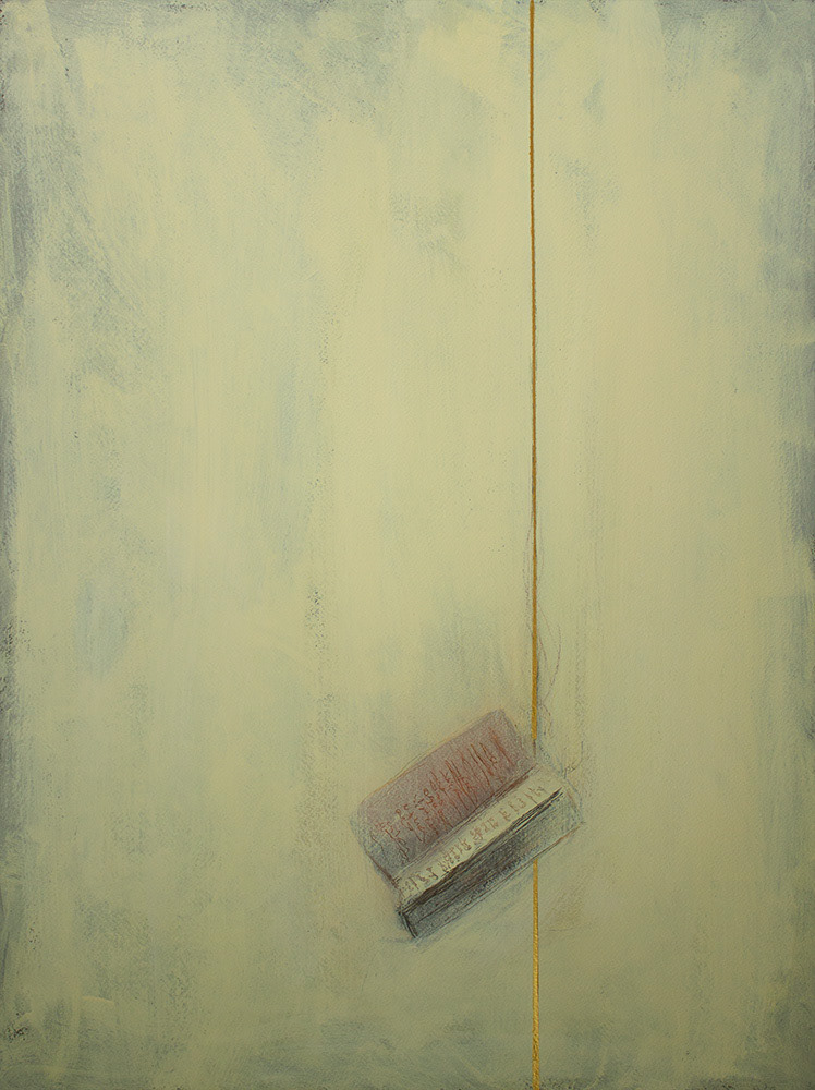 A book, 2019. Acrylic on paper
