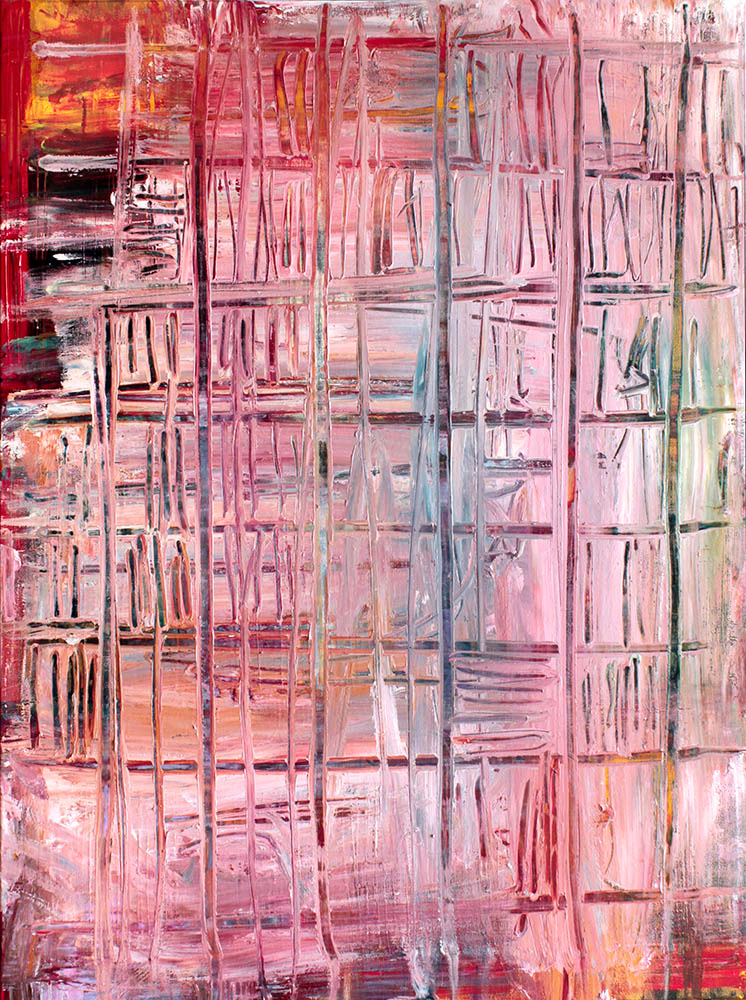 Library, 2020. Acrylic on canvas