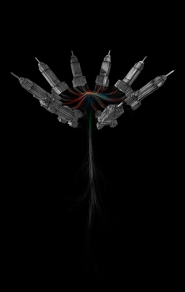 Consciencia 54, 2011. Digital painting
