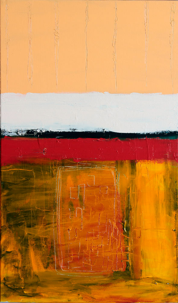 Telephone, acrylic on canvas, 50x30 cm, 270 €