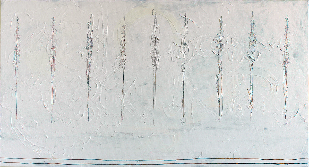 Choir, 2020. Acrylic on canvas