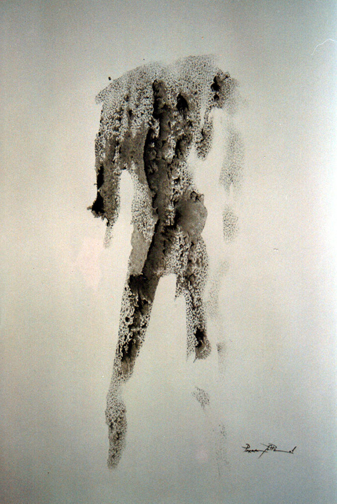 Sin título, 2001. Decalcomanía