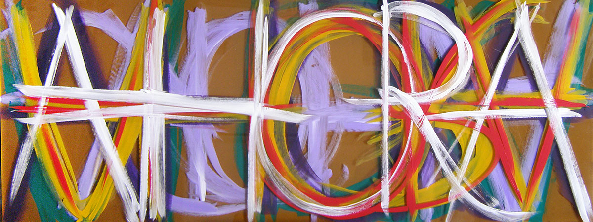Ahora, 2010. Acrílico sobre metacrilato