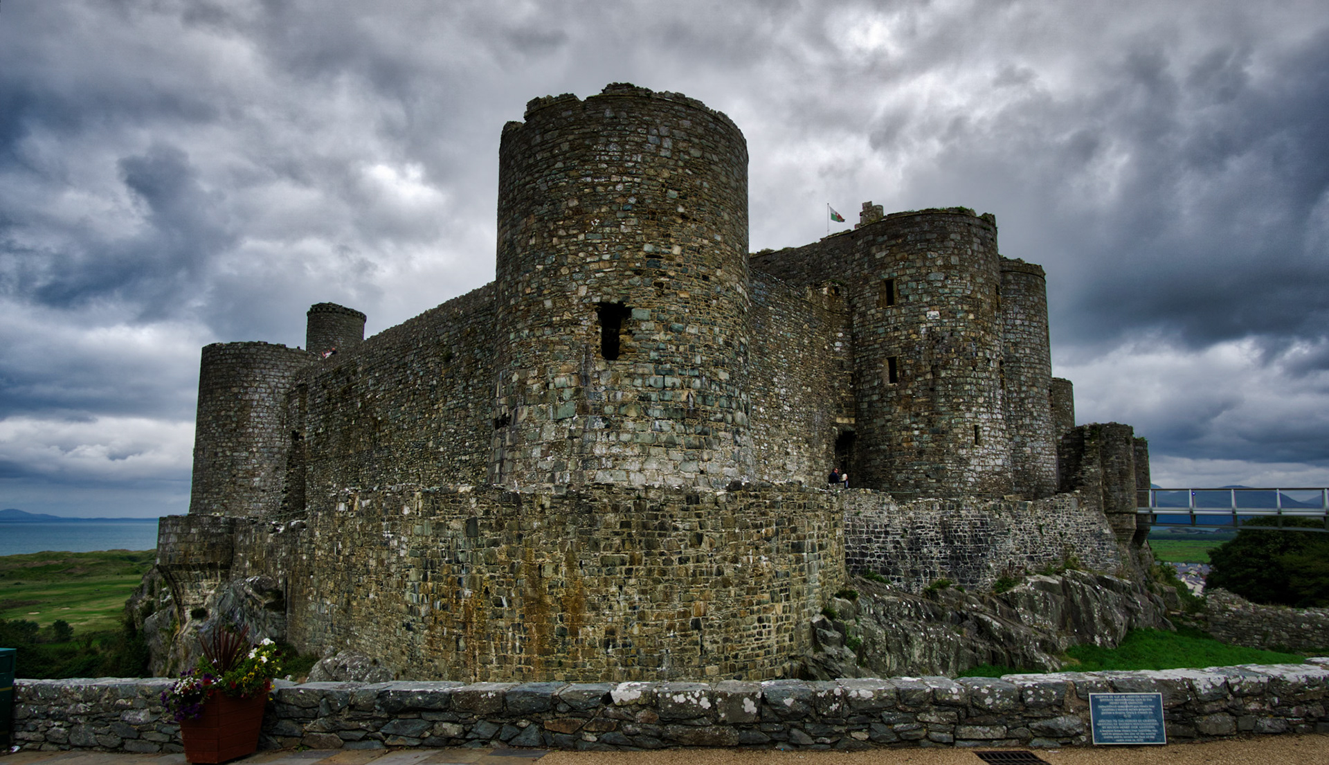 A visit to Harlech Castle in Wales