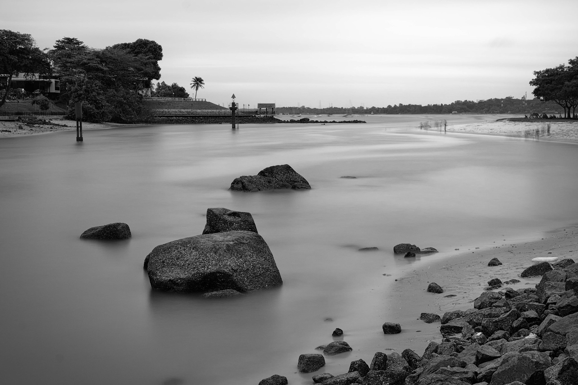 Rocks at Changi Beach