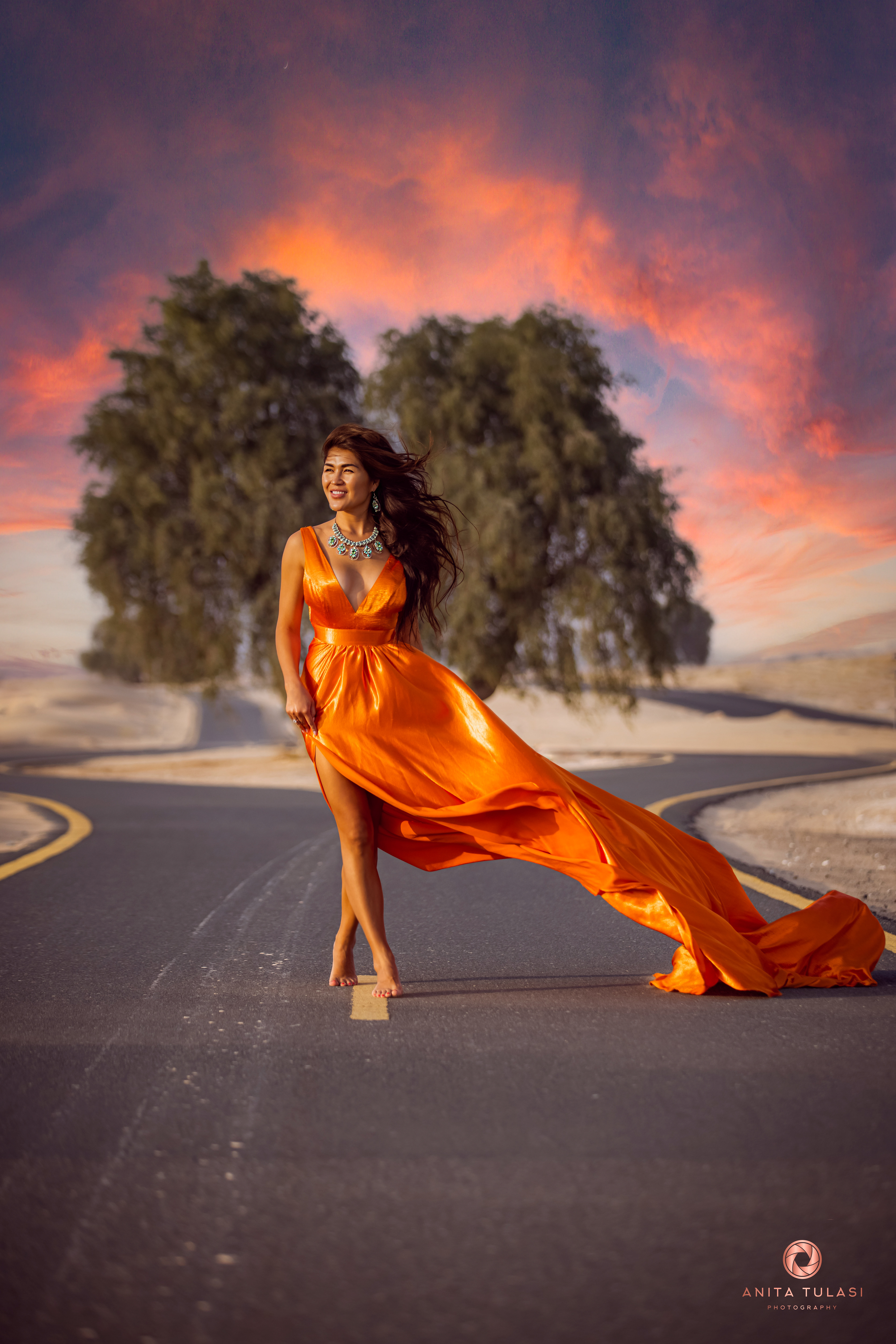 "Desert fire" January 2021