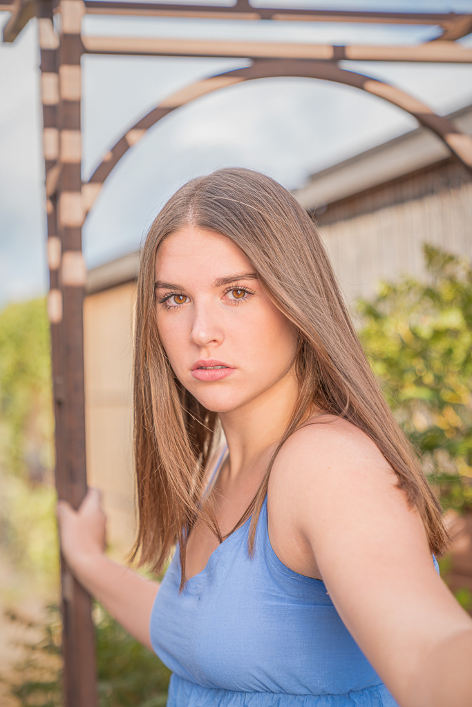 Senior portrait of Kourtnee. Shot by Scott Campbell Photography MT.