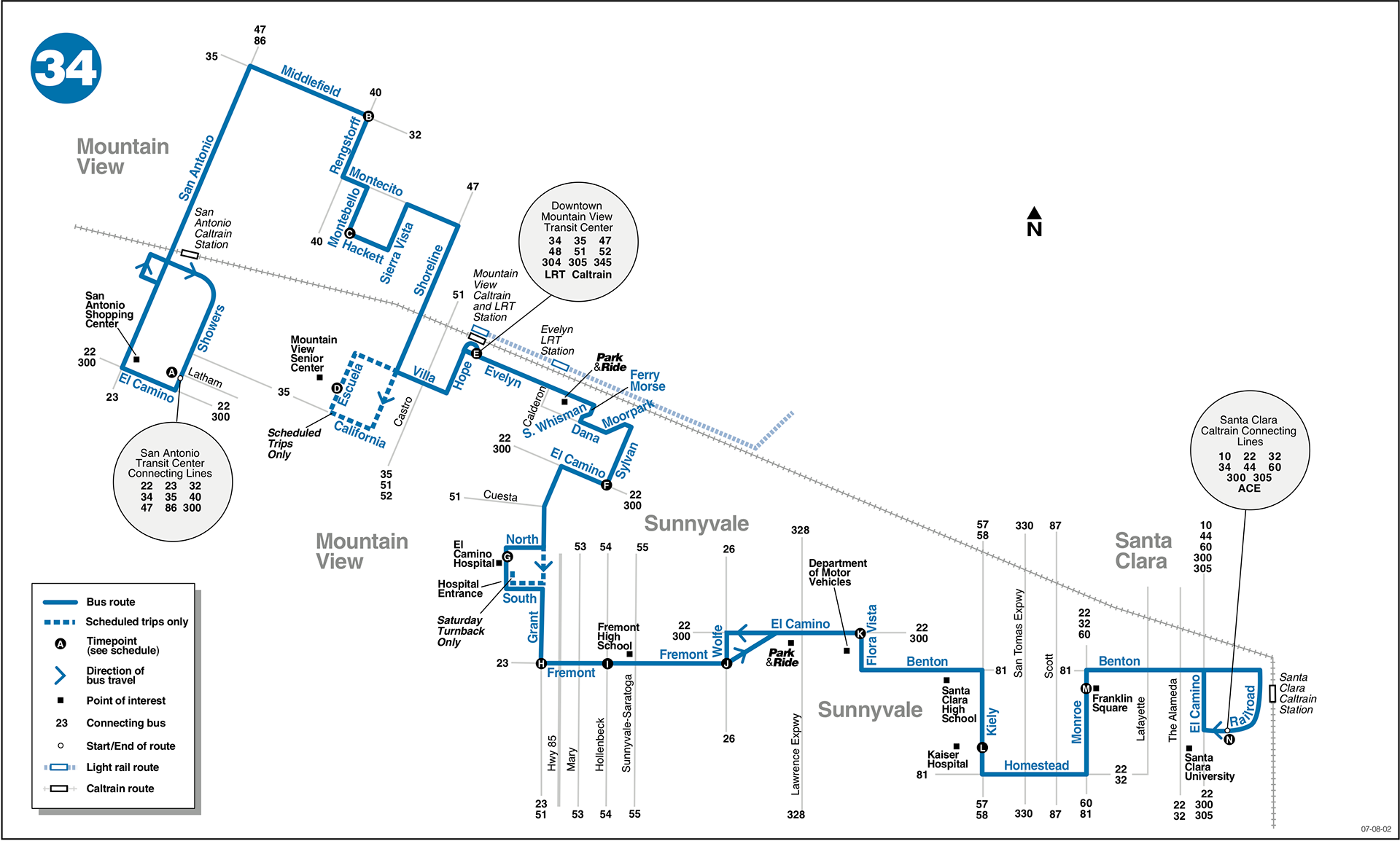 vta bike map