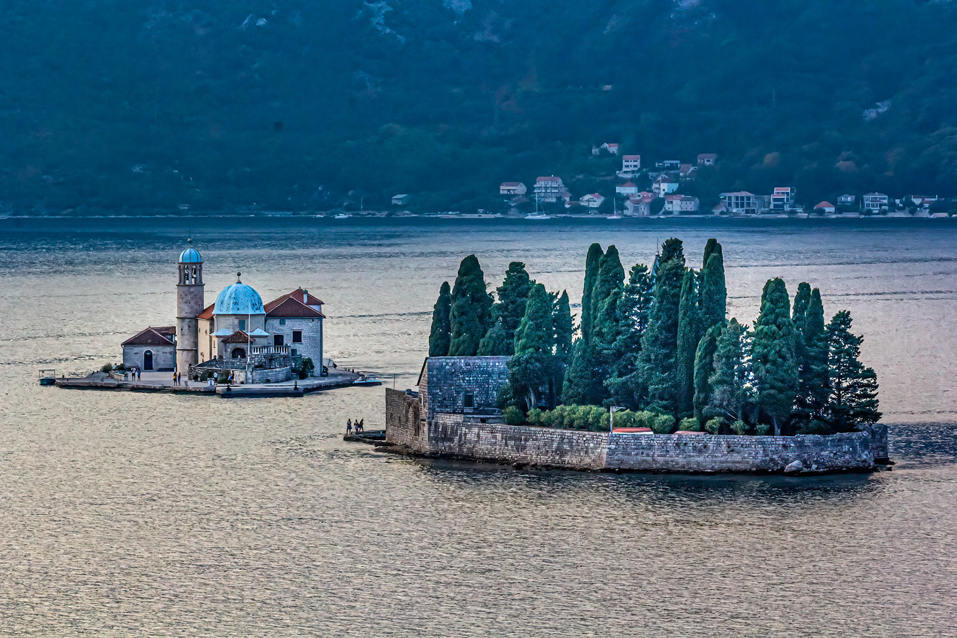 St. George and Our Lady of the Rocks Islands.