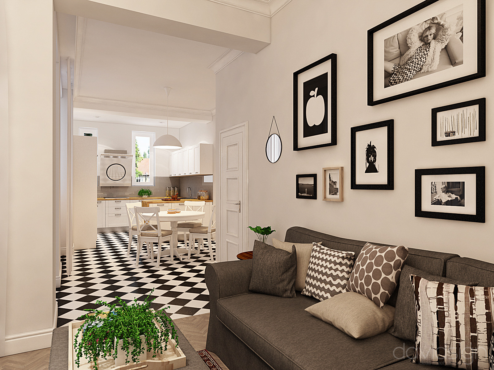 amenajare apartament stil scandinav