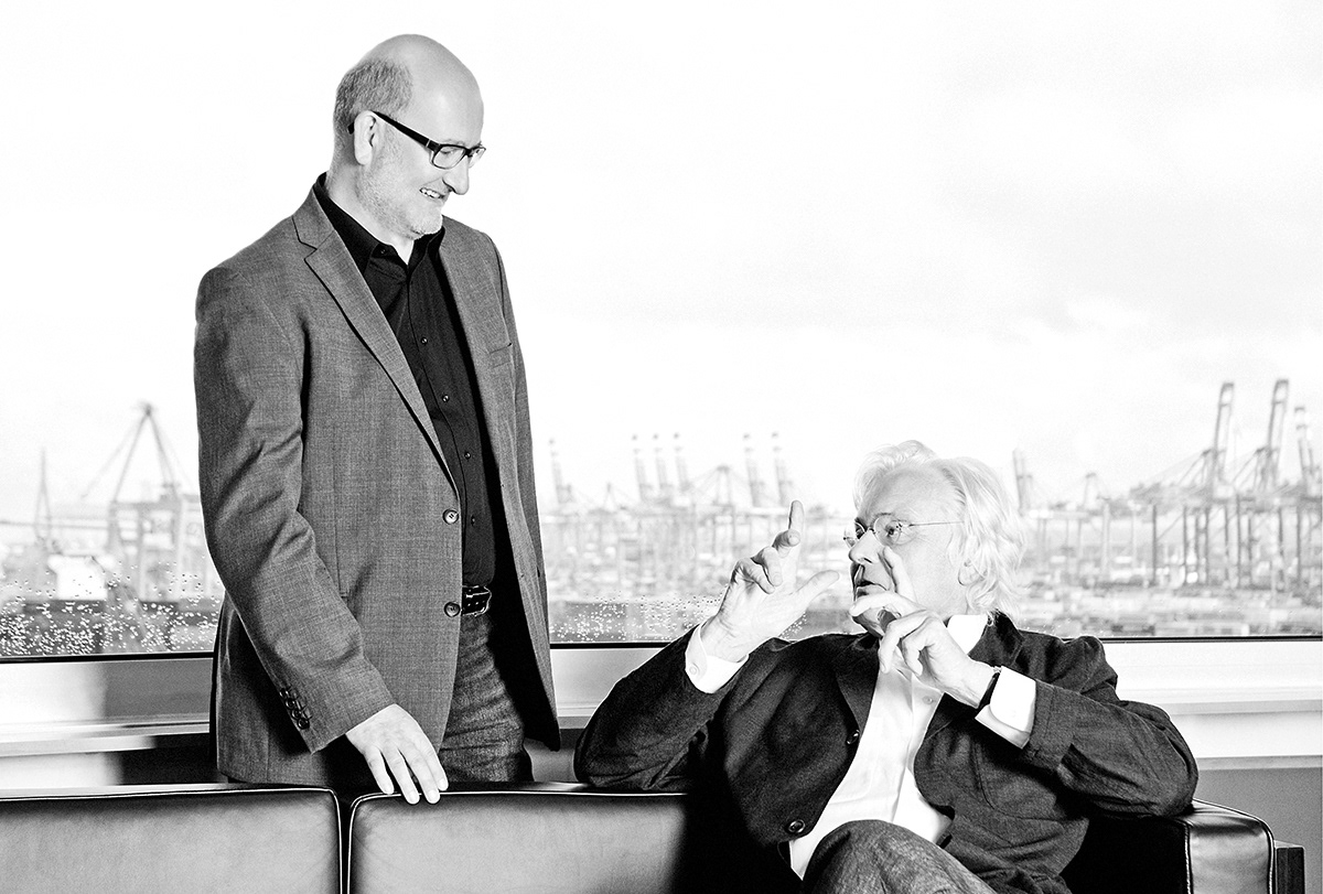 Meinhard von Gerkan und Markus Birzer im Gespräch