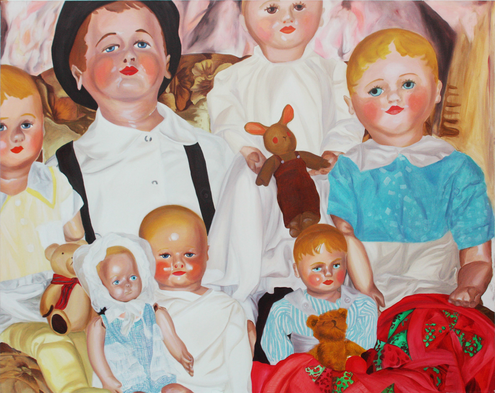 Unfamily Oil on canvas 162.2x130.3cm 2009