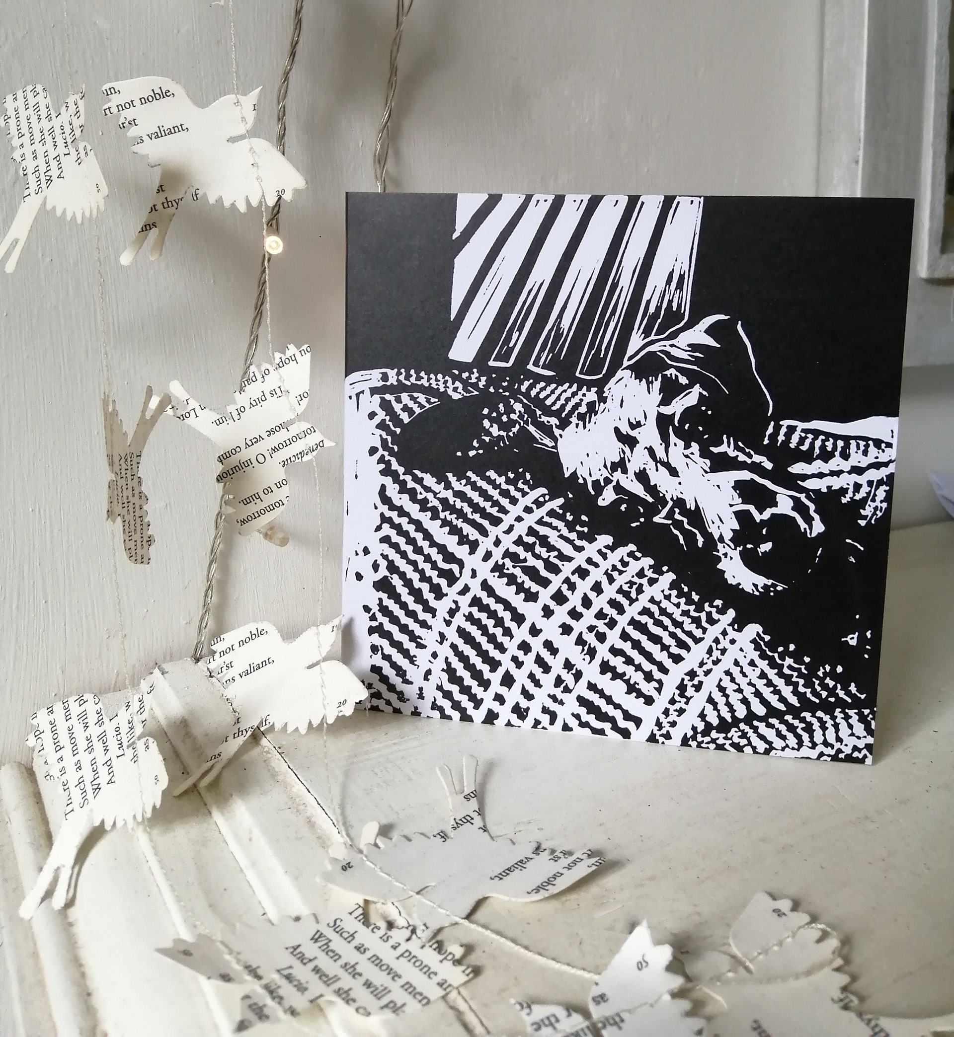 blank greetings card