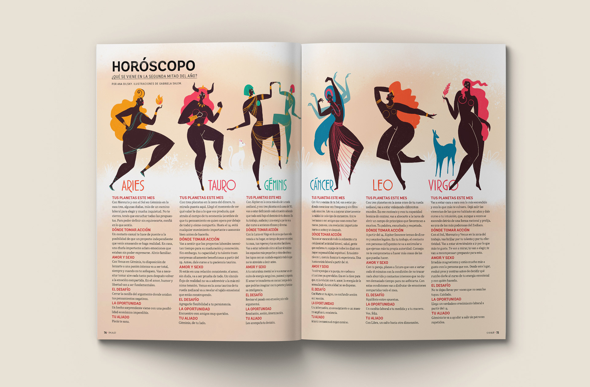 Gabi Salem - Horoscope | Horóscopo - Revista Ohlalá