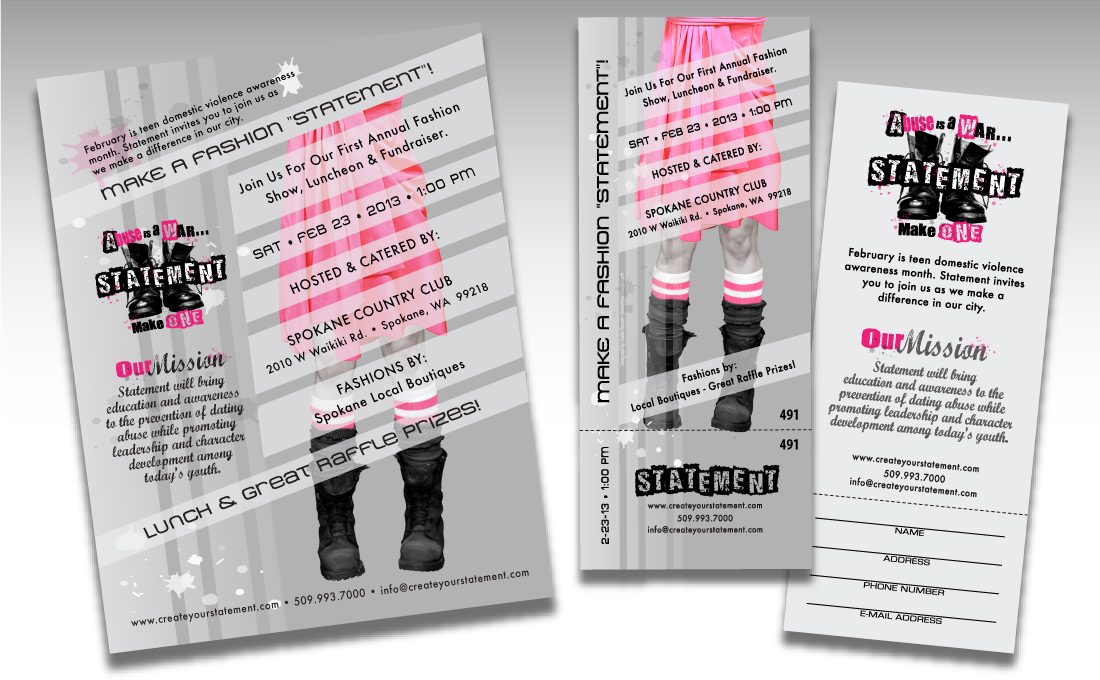 Event Poster + Ticket Design 