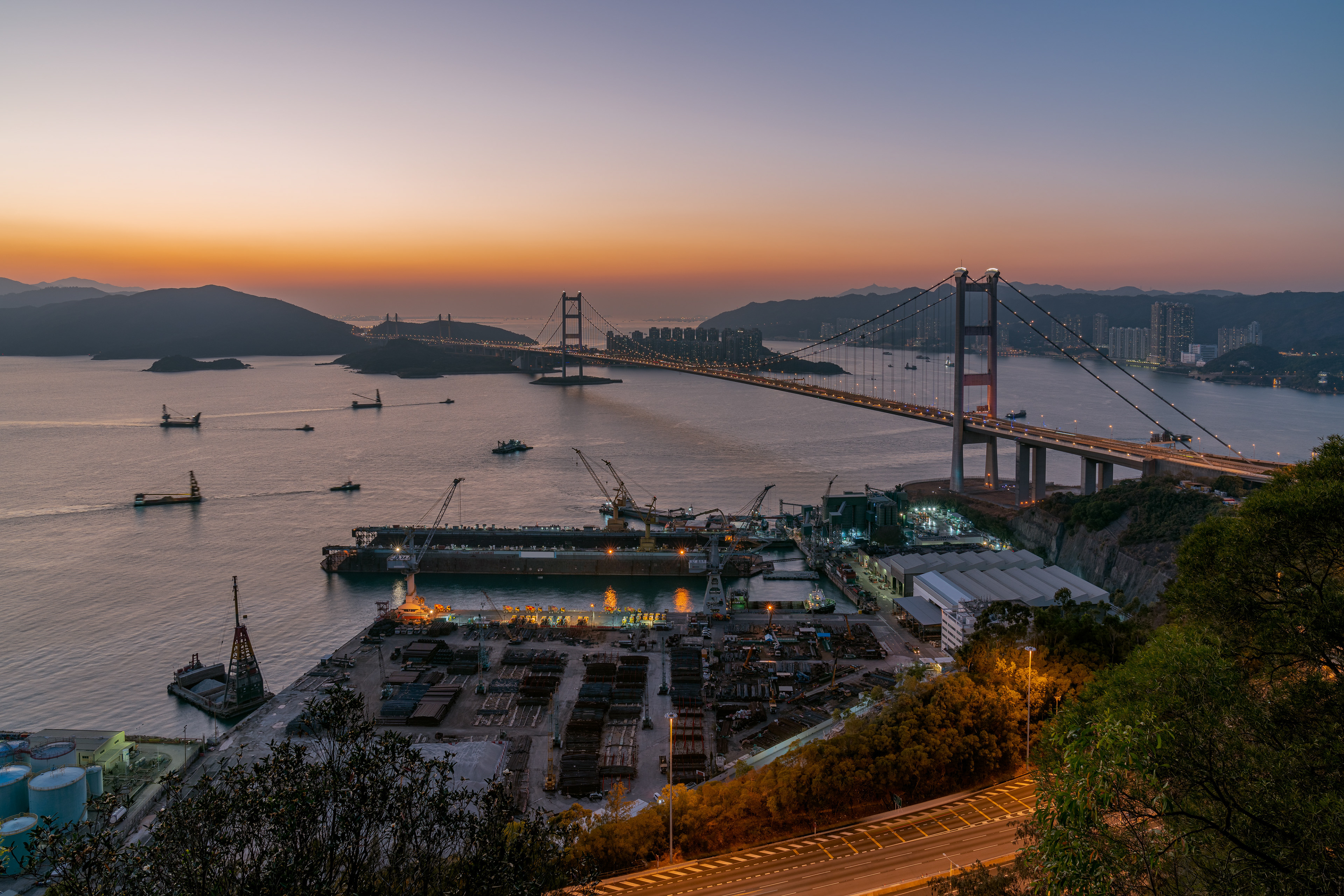 Tsing Ma Bridge, Hong Kong
