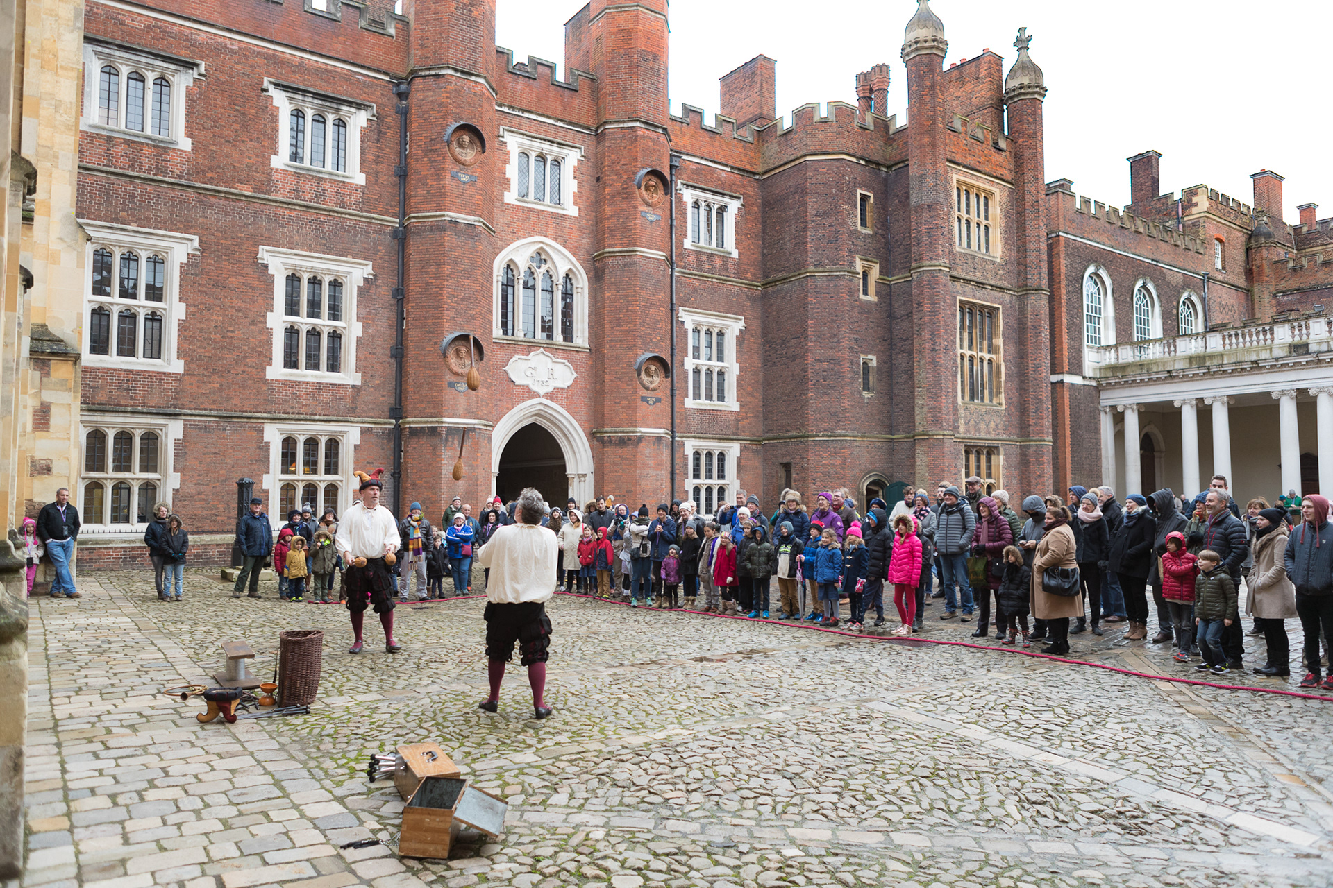 Oli Crump Elizabethan Christmas Hampton Court Palace