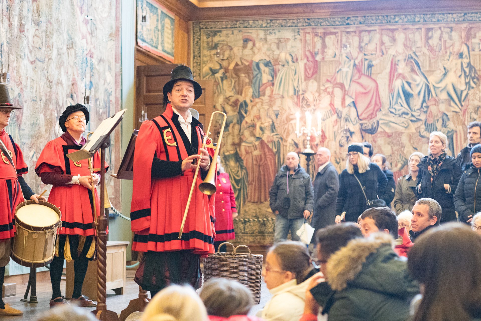 Oli Crump Elizabethan Christmas Hampton Court Palace