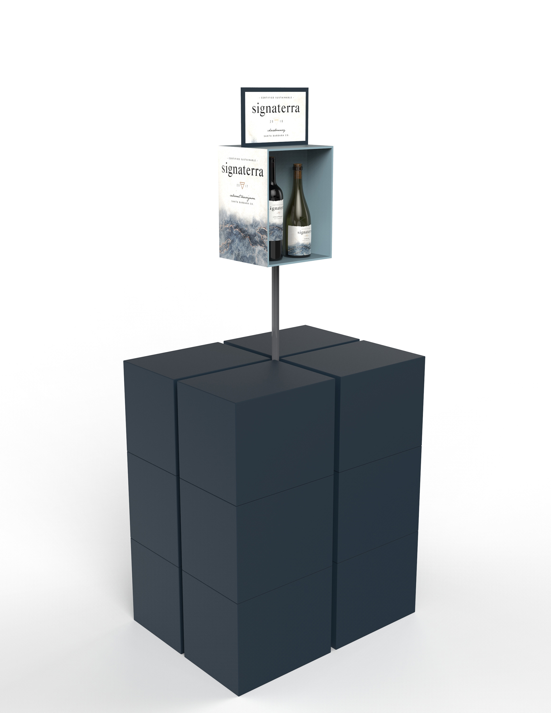 Signaterra Pole Topper | 3D Model and Rendering