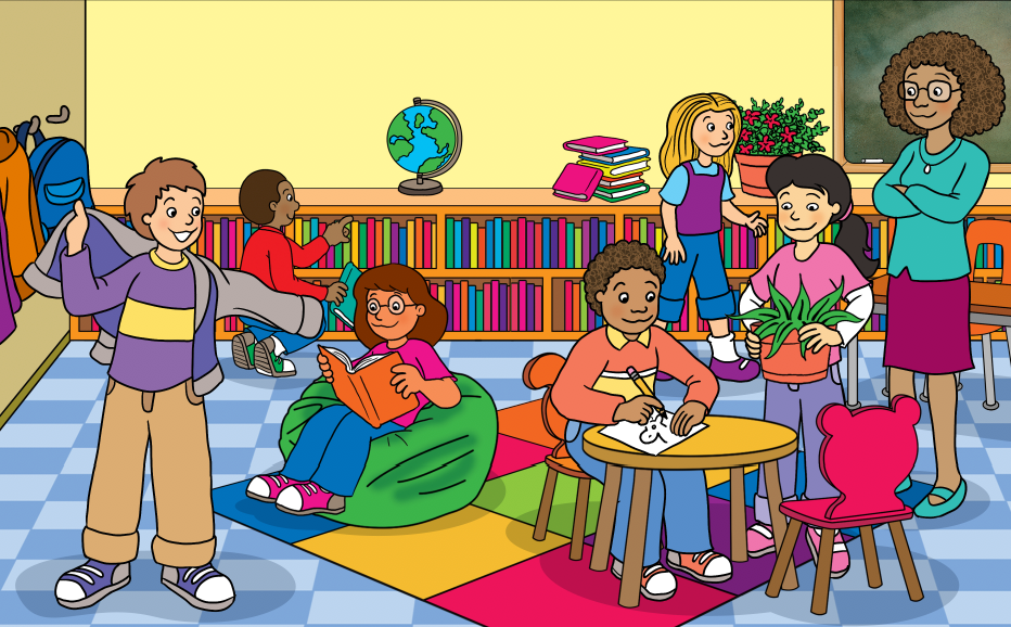 "Dear Dragon" Beginning to Read Book; Design and Illustration; © Norwood House Press