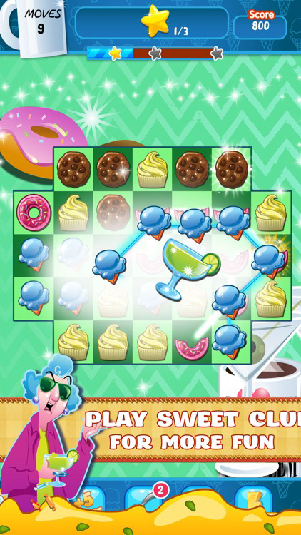 "Maxine's Snack Attack" iPhone Game App; Game Play Screen; Illustration and Design; © Hallmark Cards, Inc.