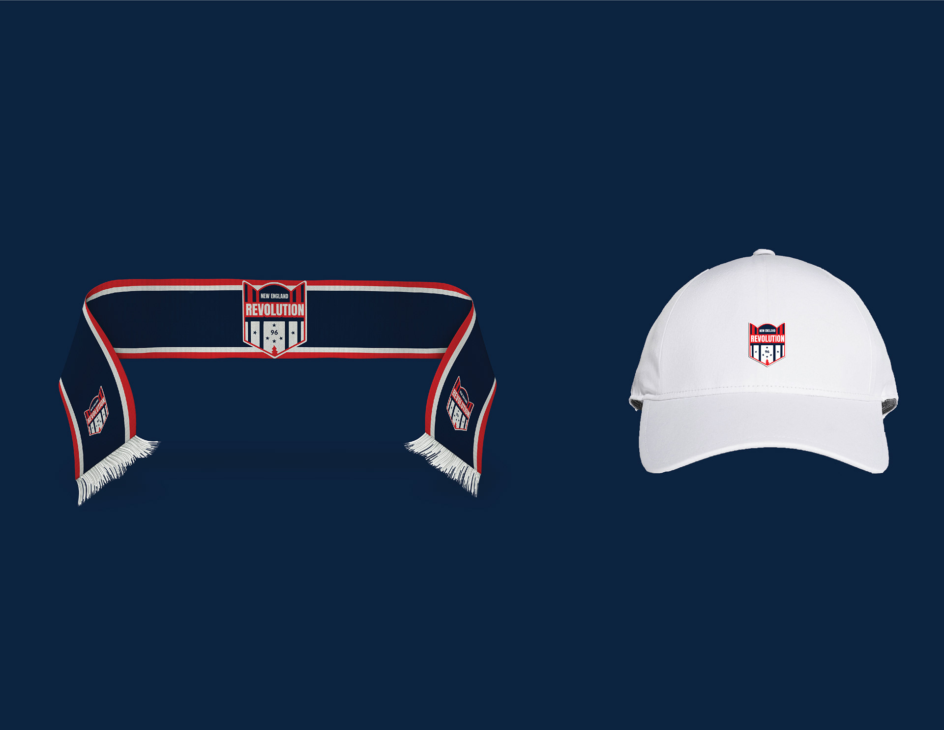 Gamez Designs - New England Revolution Rebrand Concept