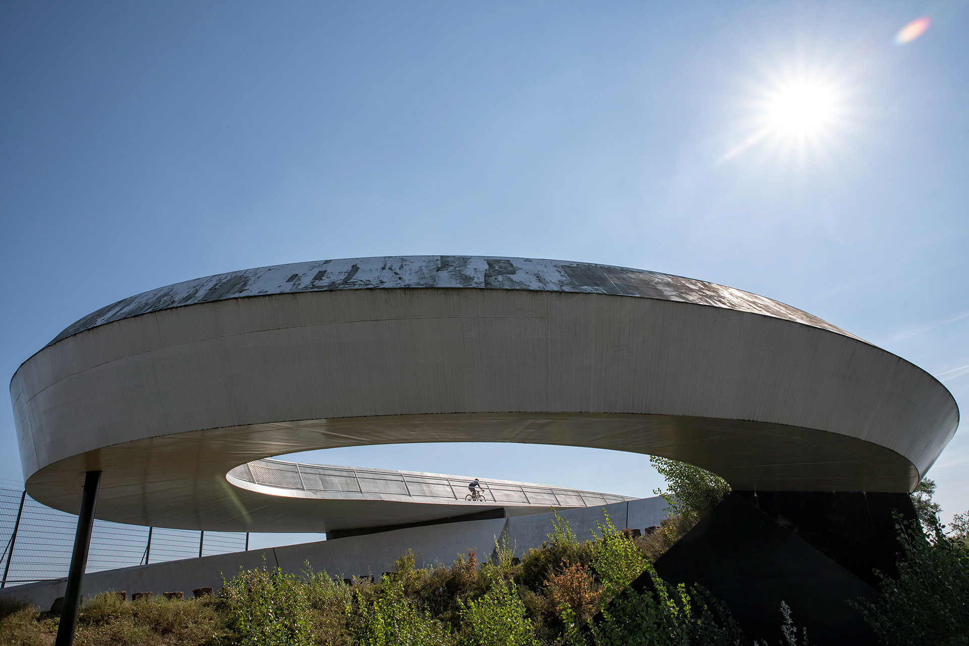 Rampe - Ölhafenbrücke, Raunheim - ©Klaus Ohlenschläger
