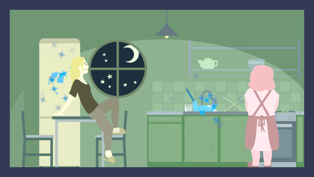 Kitchen scene