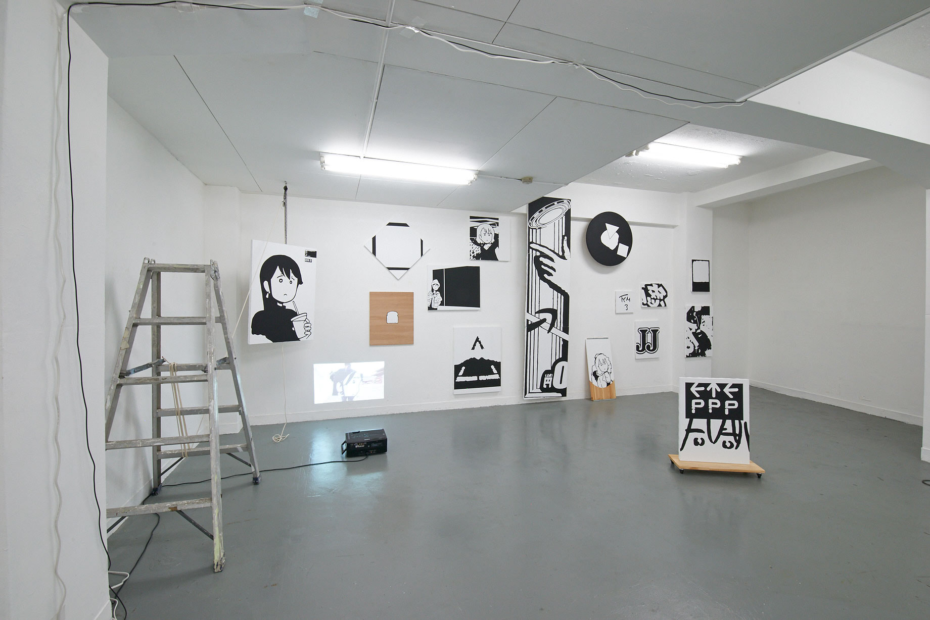 TYM344の展示エリア