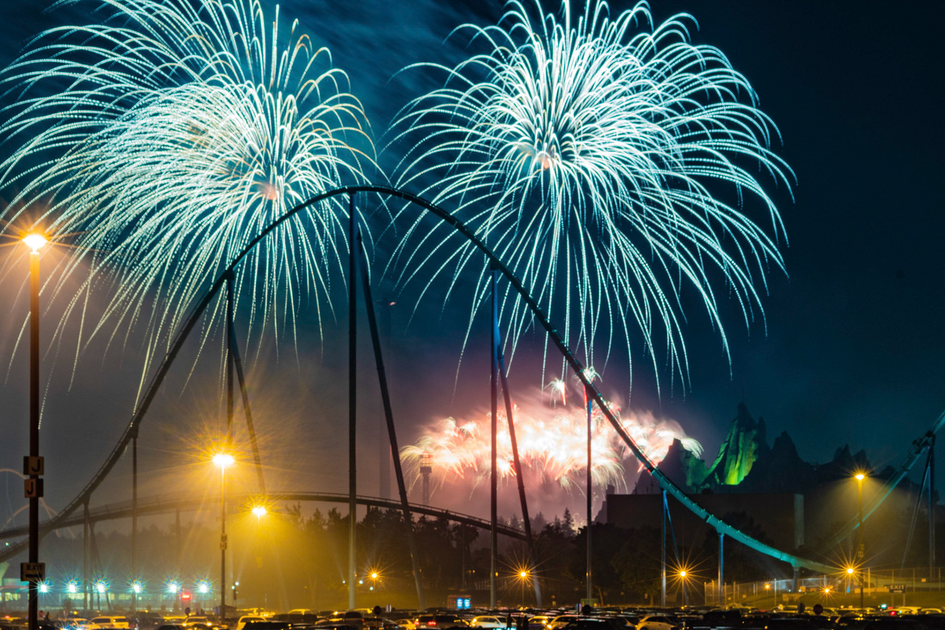 2018-09-02 Firework's From Canada's Wonderland 