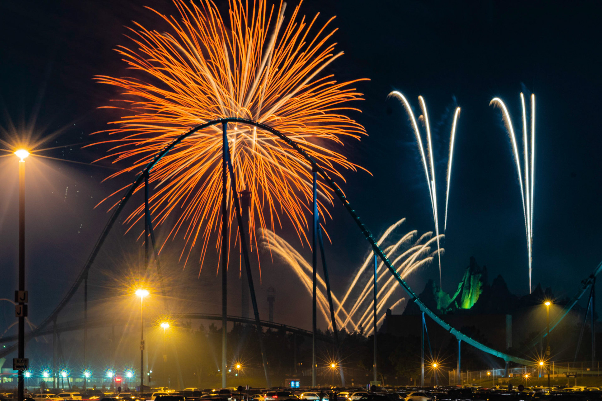 2018-09-02 Firework's From Canada's Wonderland 
