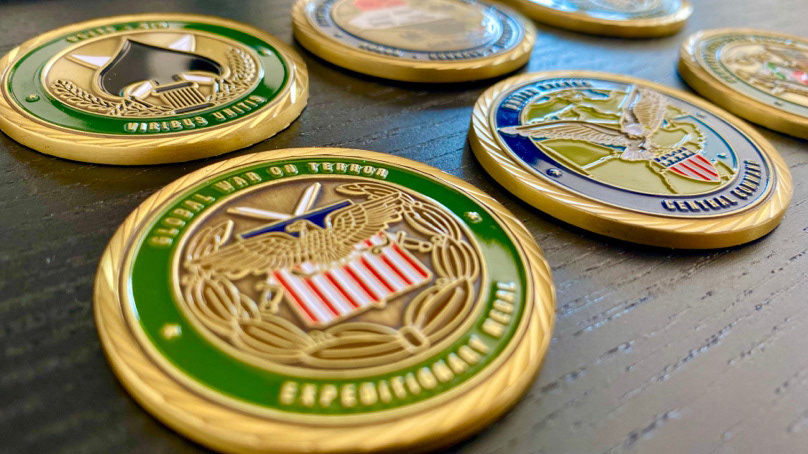 Tamas Kerekes - US ARMY - DEPLOYMENT COINS